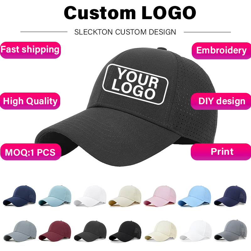 Embroidery Design Logo - Быстросохнущие бейсболки с вышивкой логотипа на