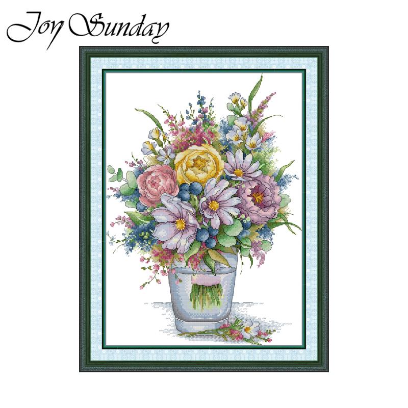 Embroidery X Pattern - Набор для вышивки крестом Joy Sunday,