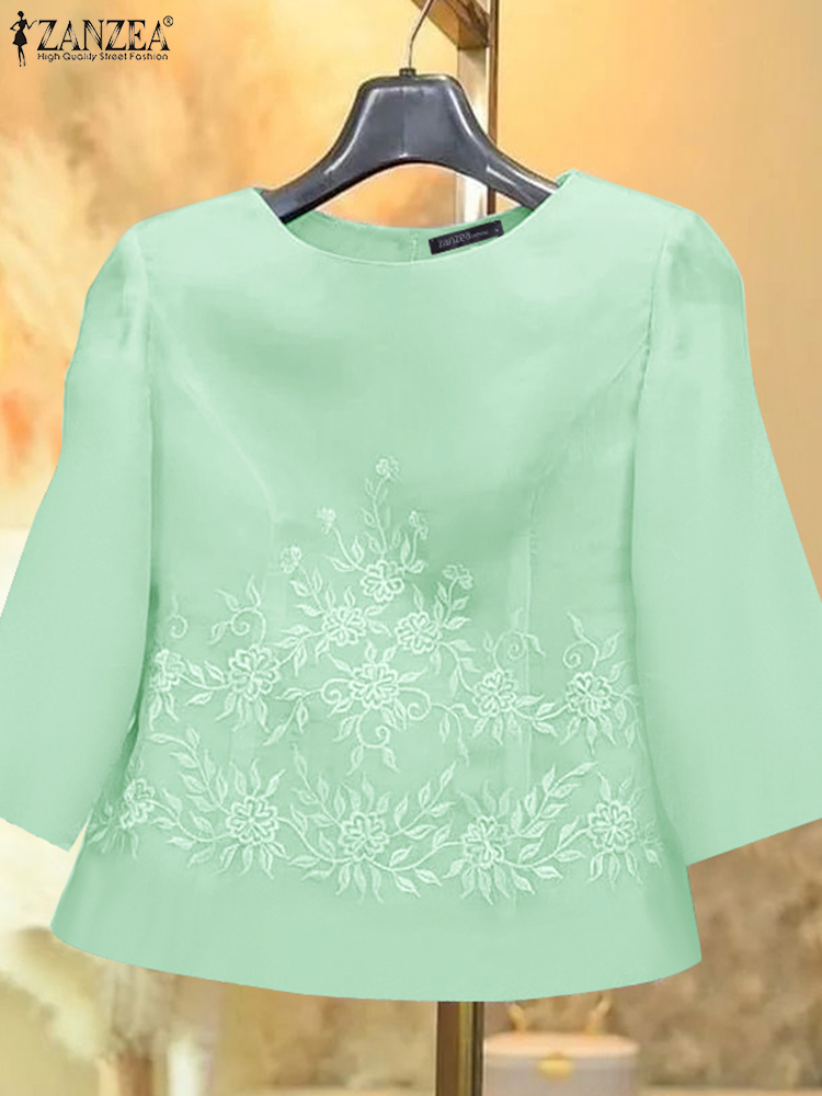 Embroidery On Shirt - Винтажные топы с вышивкой, женская блузка,