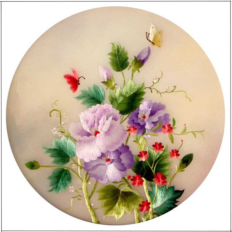 Embroidery X Pattern - Вышитые вручную из подручного материала посылка,