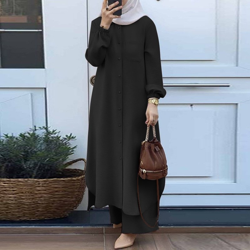 Платье Сплошной Цвет Дубай Тур – обзор и цена Embroidery Kaftan