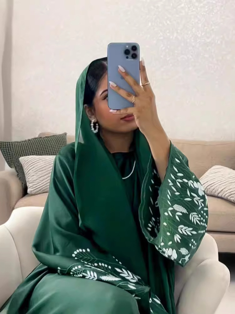 Турецкая вышивка абайя для жен – обзор и цена Embroidery Arabic