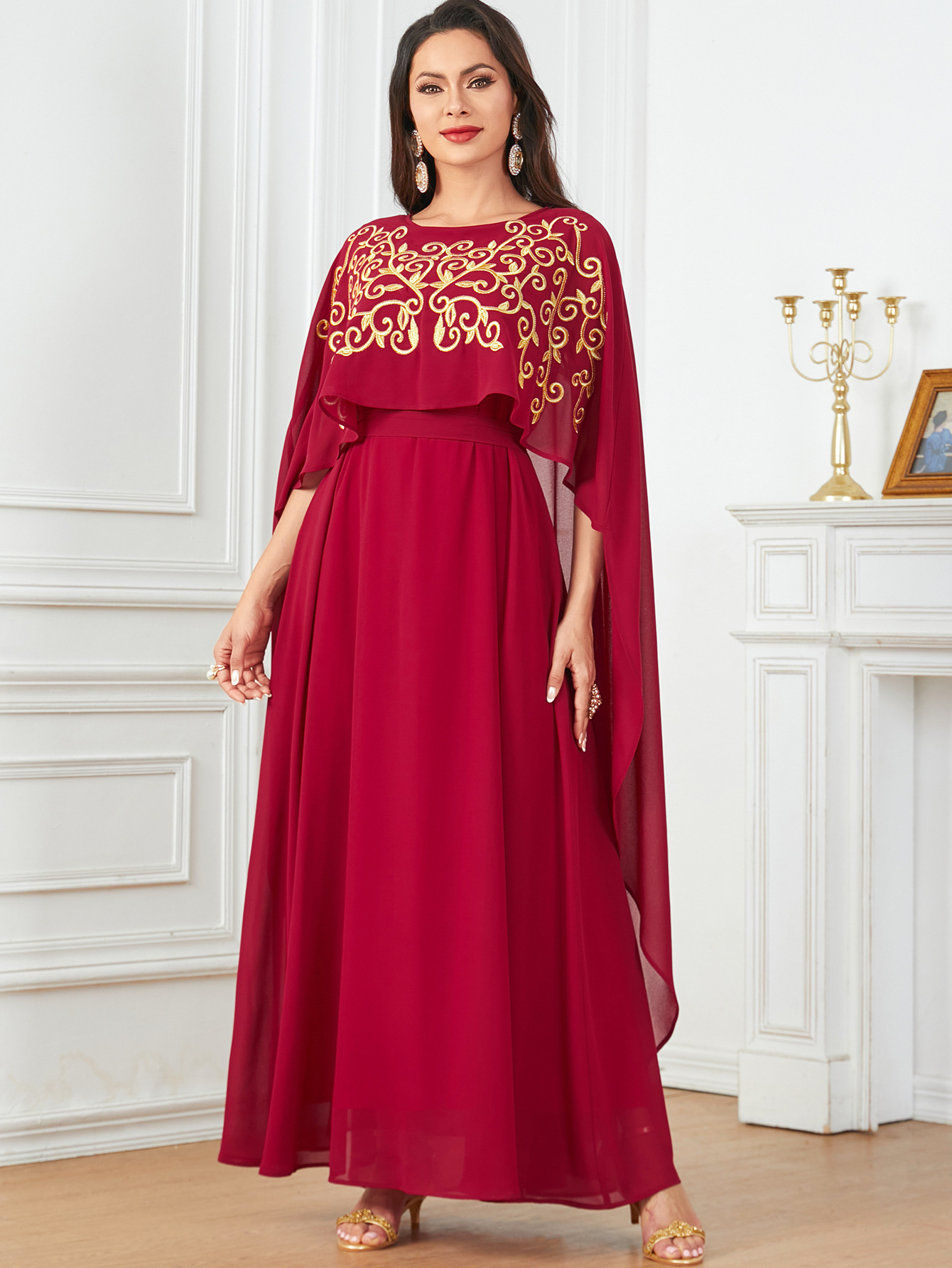 ИД мусульманская абайя для жен – обзор и цена Embroidery Arabic