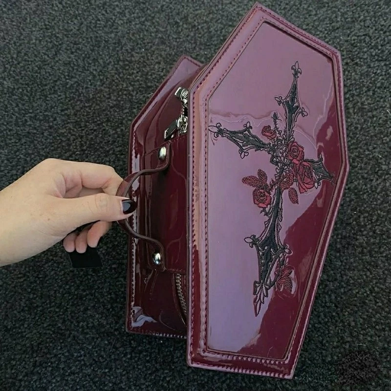 Harajuku Y2K Сумки Лолиты Косп – обзор и цена Embroidery Gothic