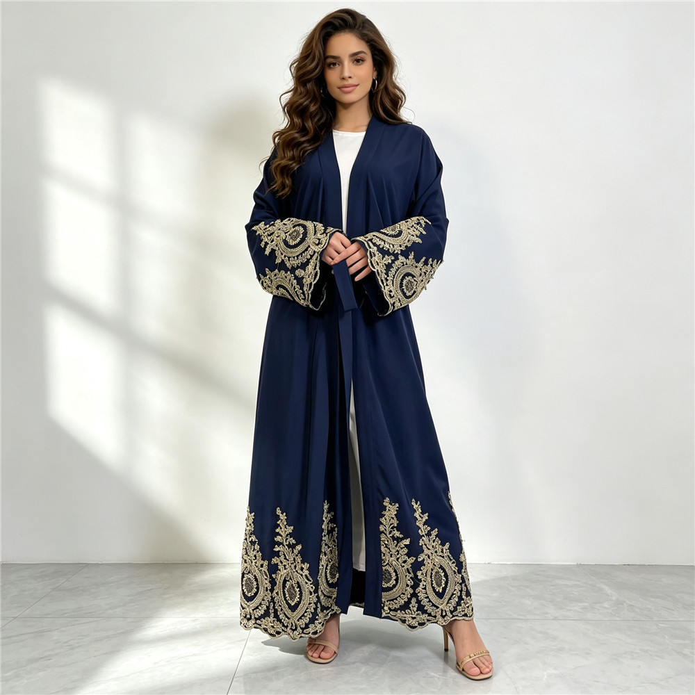 Новая абайя из Дубая, роскошно – обзор и цена Embroidery Arabic