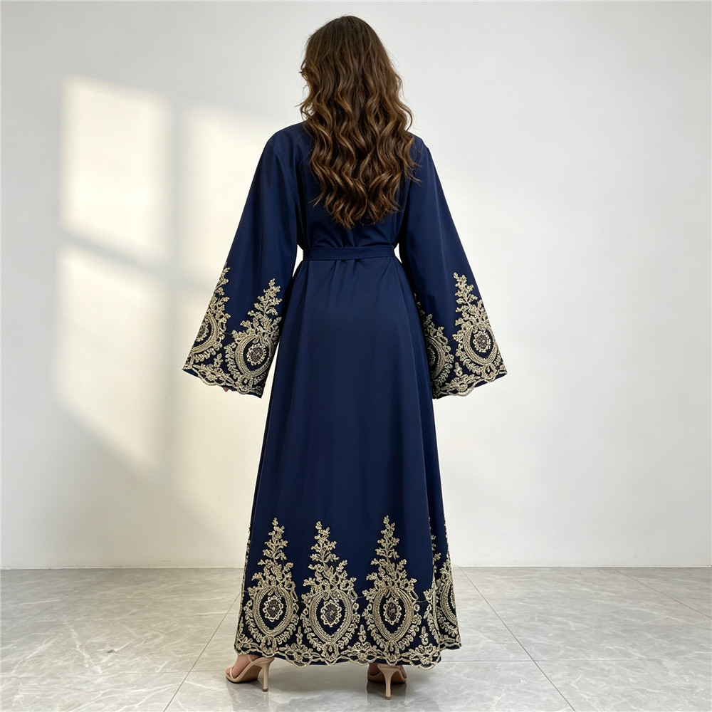 Новая абайя из Дубая, роскошно – обзор и цена Embroidery Arabic