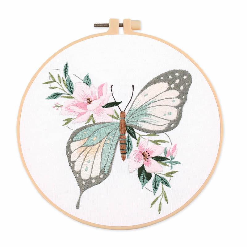 1 шт. Набор для вышивки бабочк – обзор и цена Embroidery A
