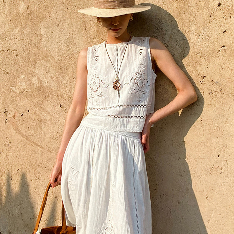 Французская дизайнерская женск – обзор и цена Embroidery Eyelet