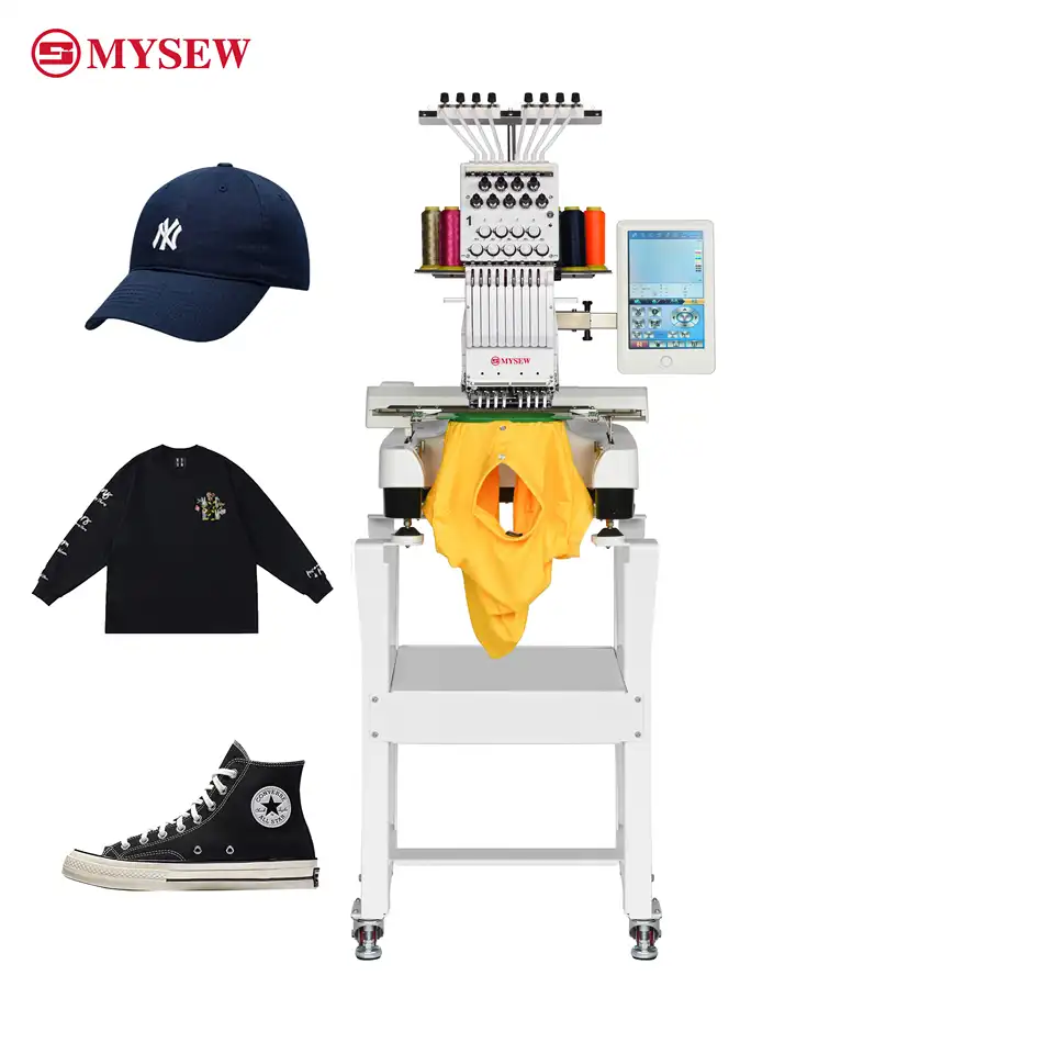 Автоматическая одноголовочная  – обзор и цена Embroidery Machine Computerized