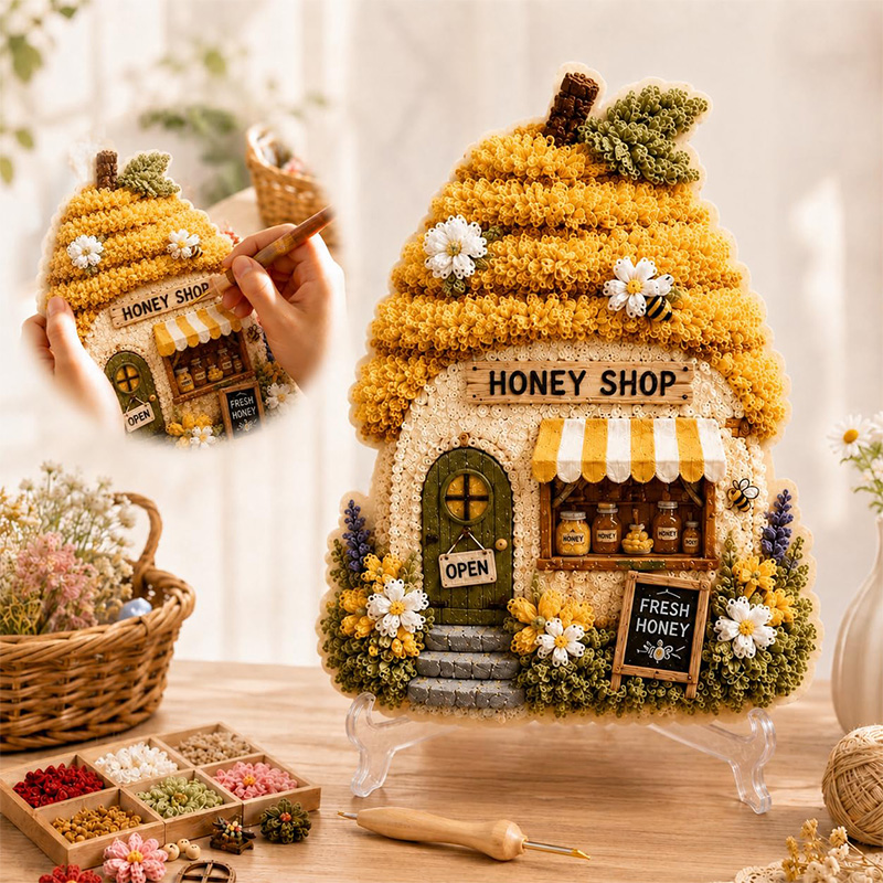 Набор для рукоделия «3D Домик- – обзор и цена Embroidery A