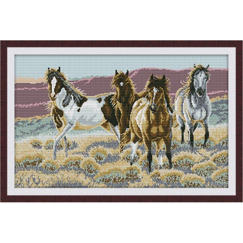 Наборы для вышивания крестиком – обзор и цена Embroidery Running Stitch