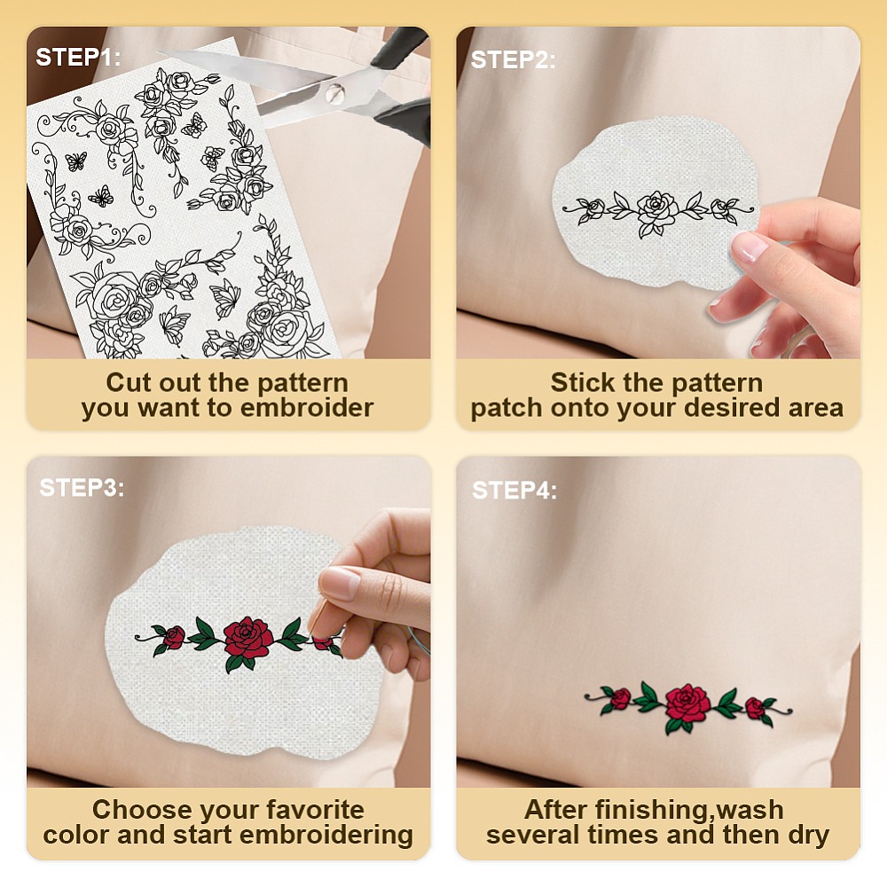 38 шт. кружевных листов с узор – обзор и цена Embroidery Rose
