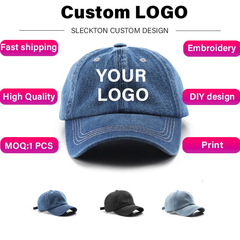 SLECKTON Кепка с логотипом на  – обзор и цена Embroidery Design Logo