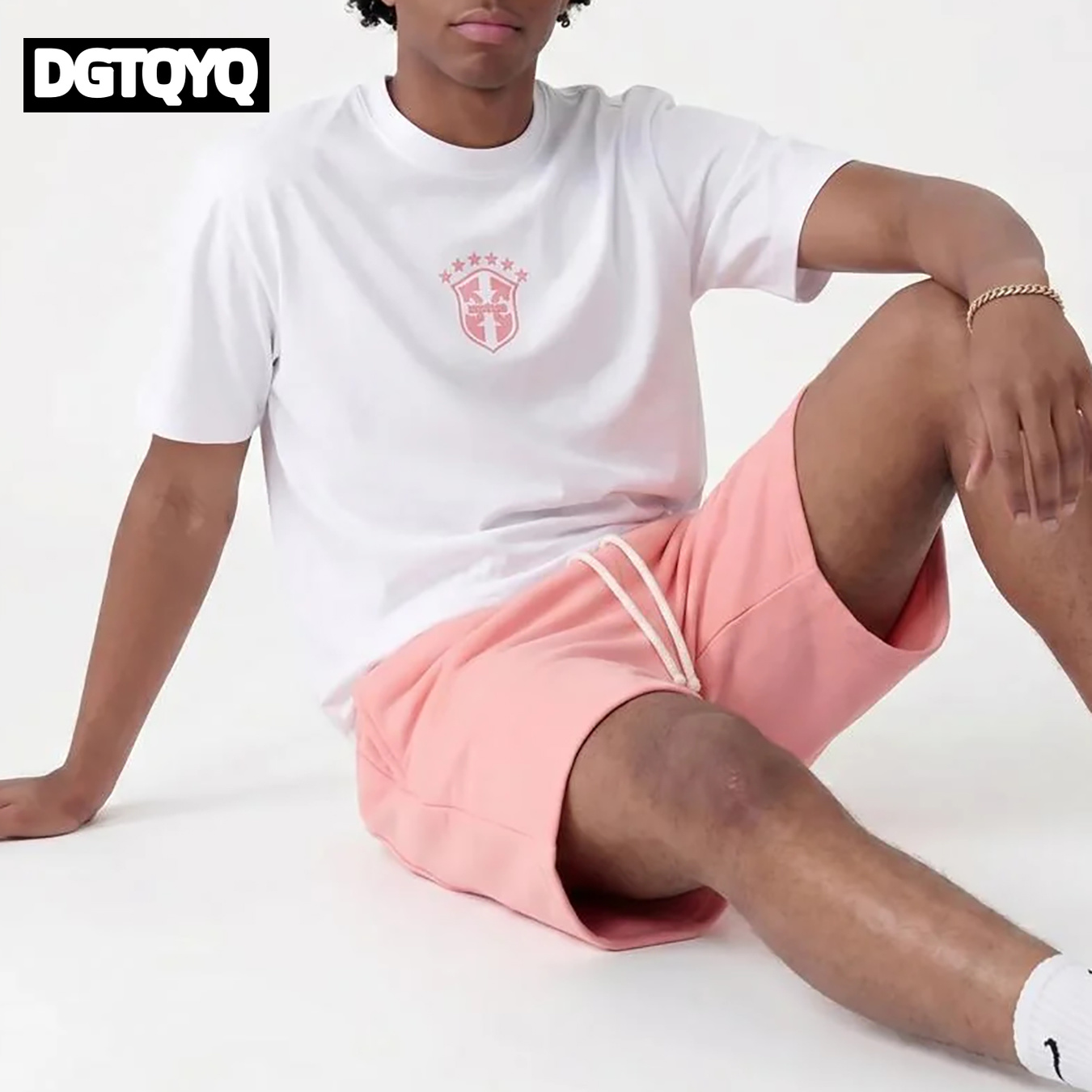 Мужской летний комплект: новые – обзор и цена Embroidery Tshirt