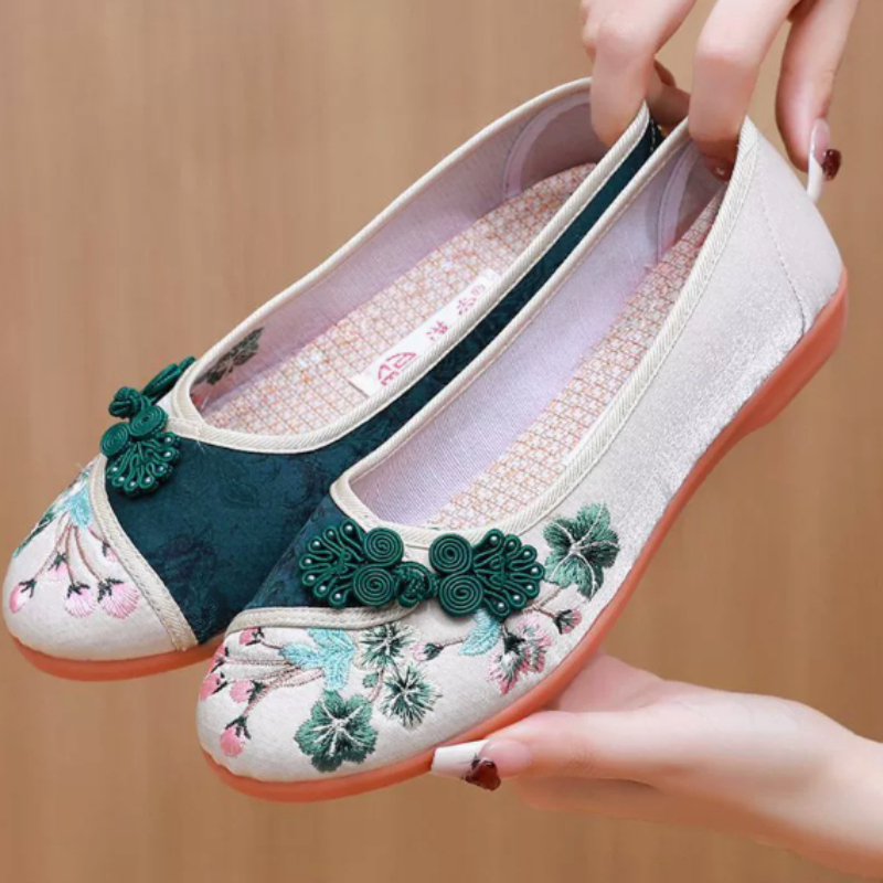 Женские парусиновые туфли в ки – обзор и цена Embroidery Style