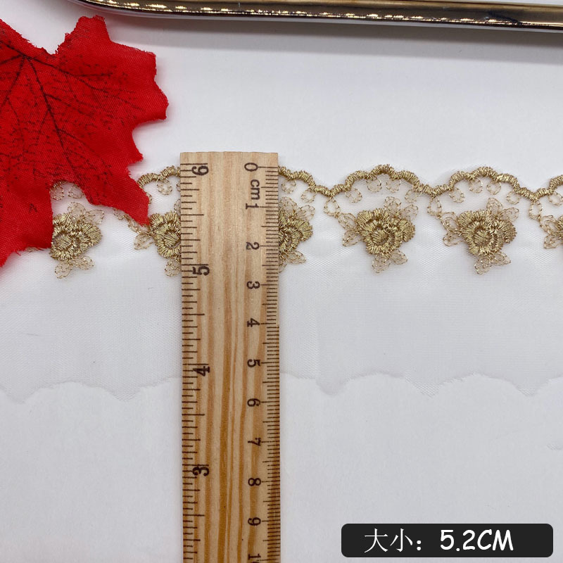 Золотая вышивка нитями, розы,  – обзор и цена Embroidery Rose